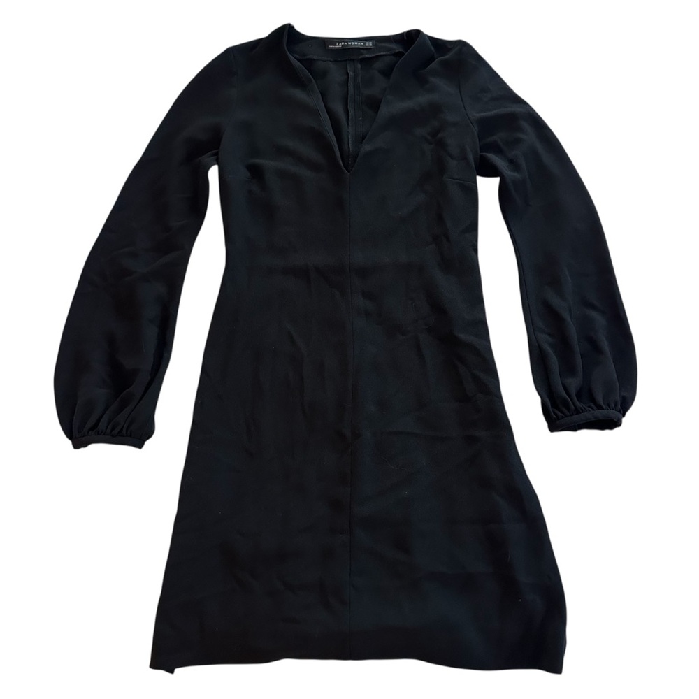zara long sleeve dress